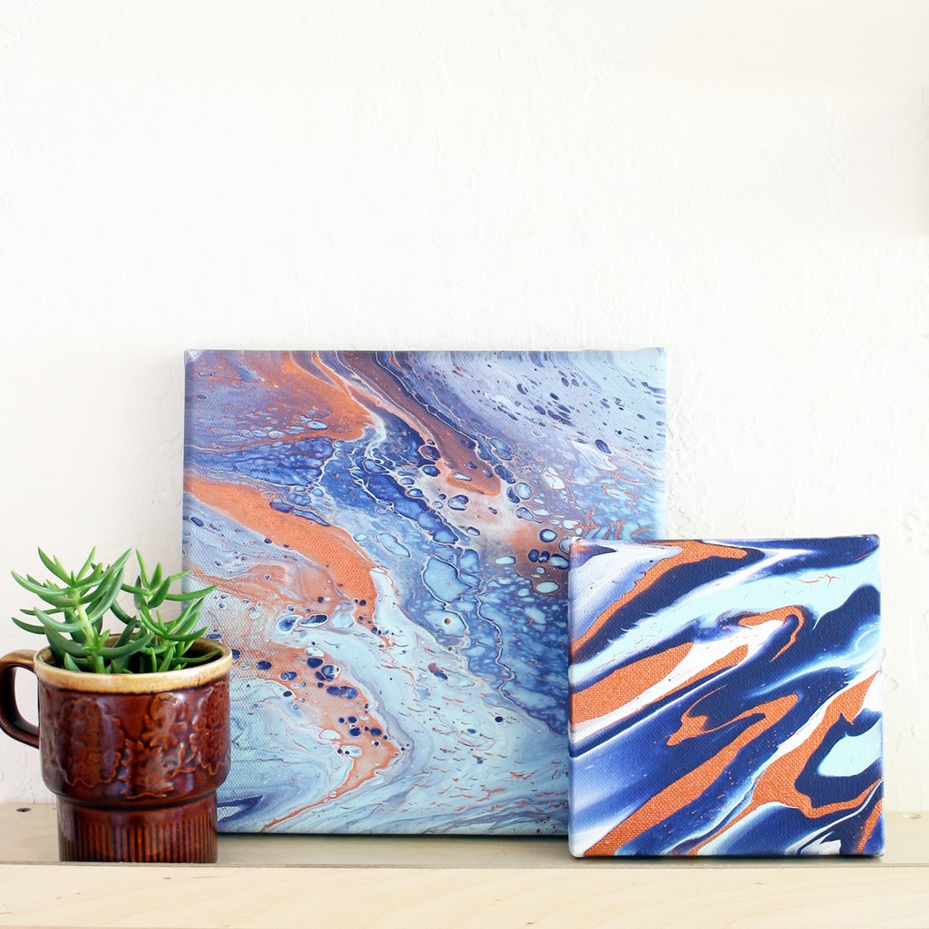 Acrylic Pour Painting Workshop 3